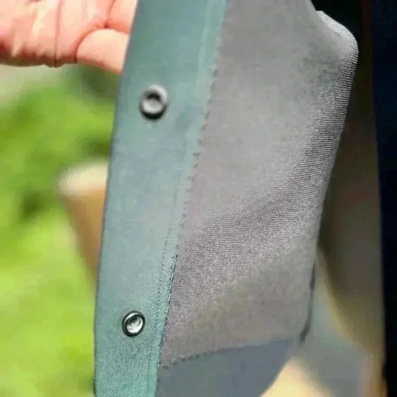 🧨By Malene  Birger Green Boxy Fall Top Business Casual🧨 - Picture 7 of 15